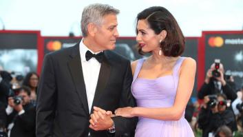 Los Clooney maravillan en su primera alfombra roja tras ser padres