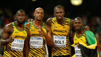 Usain Bolt conquista el triplete con el oro de Jamaica en la final 4x100