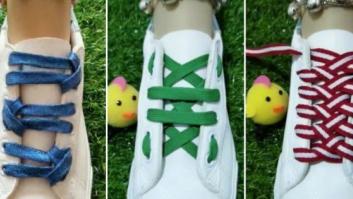 10 formas originales de colocar los cordones de las zapatillas deportivas