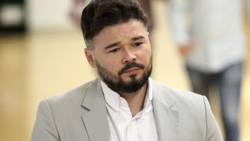 Rufián sulfura a algunos con un colorido tuit en plena Fiesta Nacional