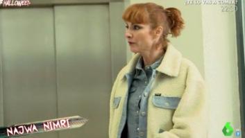 Najwa Nimri se toma mal una broma de 'Zapeando' y golpea a Miki Nadal