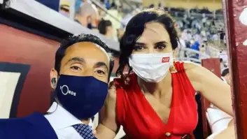 Instagram restituye la foto de Ayuso en la Plaza de las Ventas