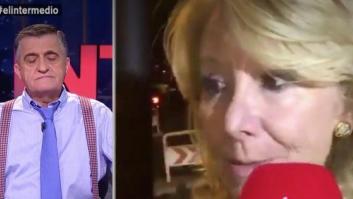 Estupefacción de Wyoming por lo que suelta Aguirre cuando le preguntan por los restos de Franco