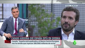 Sánchez no puede evitarlo: tuerce el gesto al escuchar una frase muy concreta de Casado