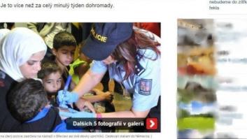 Indignación porque la Policía checa marca con un número a los refugiados