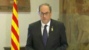 Quim Torra, en el aniversario de la DUI: "Volver atrás no es una opción"