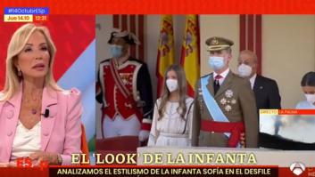Carmen Lomana describe el físico de la infanta Sofía y Griso alucina: "¿Cómo puedes decir eso?"
