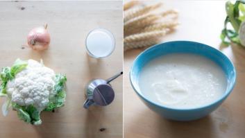 Recetas fáciles: crema de coliflor