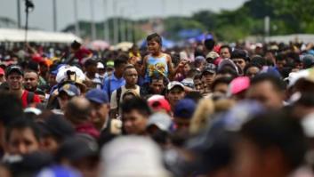 Trump calcula a ojo que hay "unos 10.000 migrantes" en la caravana, entre ellos varios "pandilleros"