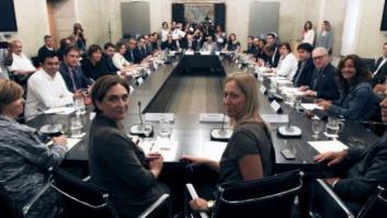 Barcelona no se declara independentista por la abstención de Barcelona en Comú