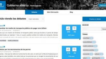 Gobierno abierto: El Ayuntamiento de Madrid estrena democracia directa