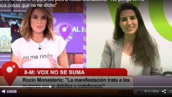 El repaso de Carme Chaparro a Monasterio que han visto miles de personas en los últimos días