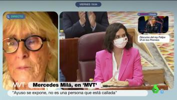 Mercedes Milá habla de Isabel Díaz Ayuso en unos términos muy concisos