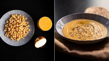 Recetas fáciles: crema de garbanzos y calabaza