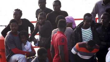 Más de cien migrantes rescatados en una noche en el Estrecho de Gibraltar