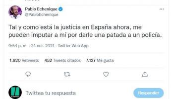 Beatriz Fanjul (PP) indigna a muchos con su réplica a este tuit de Echenique: "Desafortunadísimo"