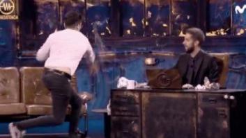 Wismichu pide perdón por lo que hizo al final de su entrevista con Broncano en 'La Resistencia'