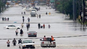 Las "catastróficas" inundaciones de la tormenta Harvey que han dejado cinco muertos en Texas