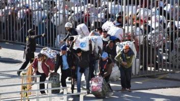 Dos porteadoras marroquíes mueren pisoteadas en una avalancha en el paso de El Tarajal
