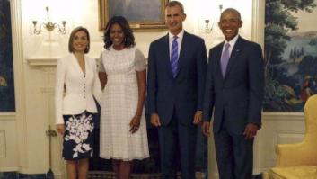 Así ha sido el encuentro de los Reyes con los Obama en la Casa Blanca (FOTOS)