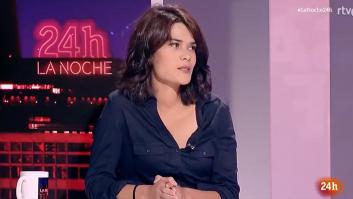 Isa Serra no quiere decir LA palabra pero acaba reconociéndolo ante la insistencia de Xabier Fortes