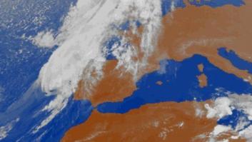 La tormenta Leslie se debilita a su entrada en España y apenas genera incidencias