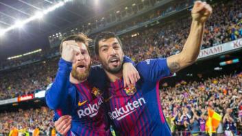 Un padre da una lección de deportividad gracias a una sorprendente foto de Messi y Luis Suárez