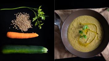 Recetas fáciles: puré de lentejas y calabacín