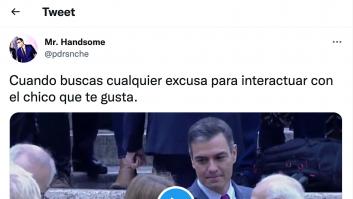 Captan este momento de Merkel y Sánchez y la reacción en Twitter es unánime: "Como con Casado"