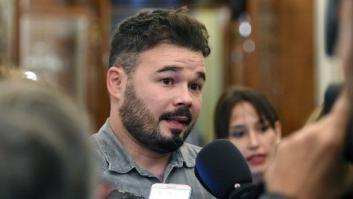 La diputada del PP que llamó "imbécil" a Rufián le llama ahora "cobarde" y "mentiroso" por negar que le guiñara el ojo