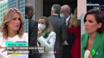 Yolanda Díaz habla alto y claro sobre la imagen que ha dado el Gobierno