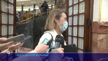 La pregunta que provoca el desplante de la portavoz del PP a los periodistas: "Venga anda"