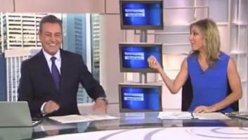 El comentario de Ángeles Blanco que ha hecho a reír a carcajadas José Ribagorda en 'Informativos Fin de Semana' de Telecinco