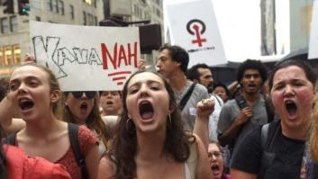 Miles de mujeres marchan contra Kavanaugh, el nominado al Supremo de Trump acusado de abusos sexuales