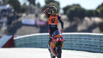 Pedro Acosta, campeón del mundo de Moto3