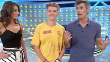 Un concursante de 'La Ruleta de la Suerte' la lía por este comentario sobre su novia