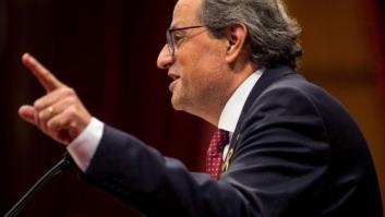 Torra: "He venido a hacer la república catalana. El día que no pueda hacer esto me iré"