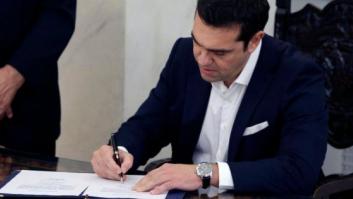 Tsipras jura como primer ministro por segunda vez en 2015