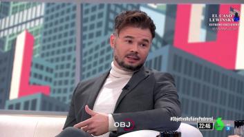 Rufián responde a Piqué por la polémica comparación entre Madrid y Barcelona