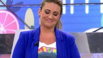 Carlota Corredera llora en 'Sálvame': "No os lo conté porque no me apetecía mucho hablar del tema"