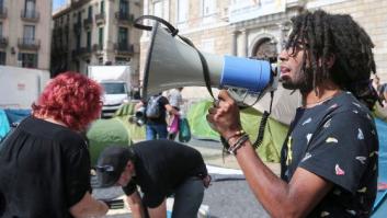 Los CDR ocupan las vías del AVE en Girona