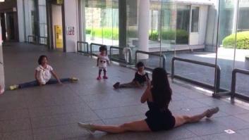 El maravilloso encuentro de Almudena Cid con una niñas en Japón