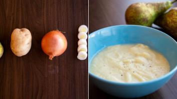 Recetas fáciles: vichyssoise con pera