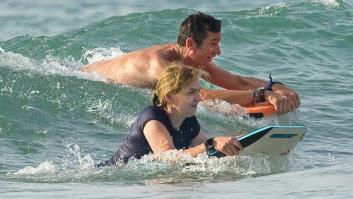 La foto de 2012 de la infanta y Urdangarin en la playa que indigna en Twitter