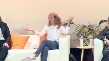 Yolanda Díaz pronuncia estas cinco palabras y sucede lo esperado: su cara lo dice todo