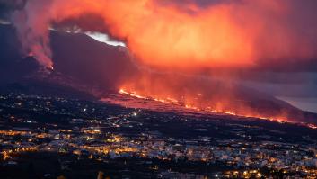 La lava avanza despacio en La Palma sobre nuevas viviendas y zonas agrícolas