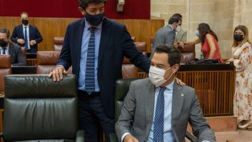 Grabaciones, abrazos y una crisis sin resolver en el gobierno andaluz