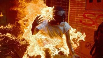 Las impresionantes imágenes de las protestas en Venezuela