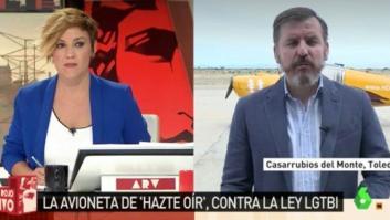 El 'zasca' de Cristina Pardo al presidente de 'Hazte Oír': "Soy heterosexual y no me siento amordazada"