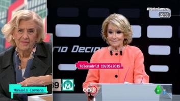 "Es de poco rigor intelectual": Carmena recuerda la polémica frase que le dijo a Aguirre